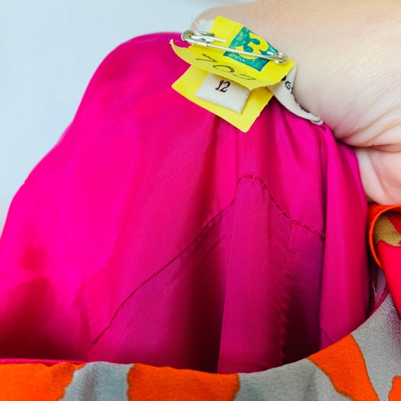 Nanette Lepore Floral One Shoulder Ruffle Maxi 12 - Picture 4 of 8